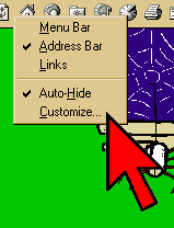 Tools Bar Options Dialog Box